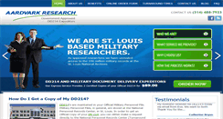 Desktop Screenshot of aardvarkresearchgroup.com